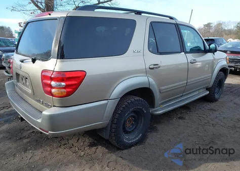 2003 Toyota Sequoia Sr5 V8 z USA, uszkodzony, nr VIN 5TDBT44A33S142158